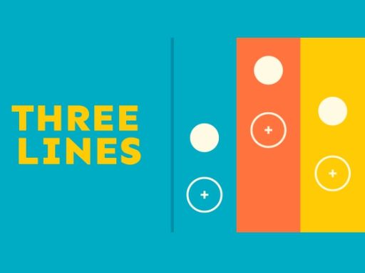 Three Lines Game - browser game screenshot