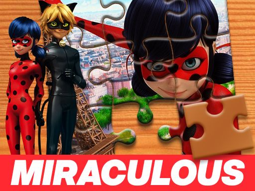 Miraculous Ladybug & Cat Noir Jigsaw Puzzle Miraculous Ladybug & Cat Noir Jigsaw Puzzle - browser game screenshot