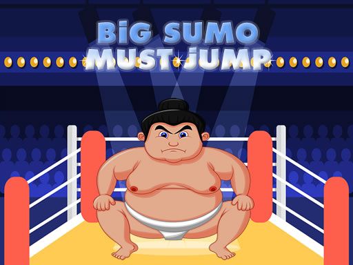 Big Sumo Must Jump - browser game screenshot
