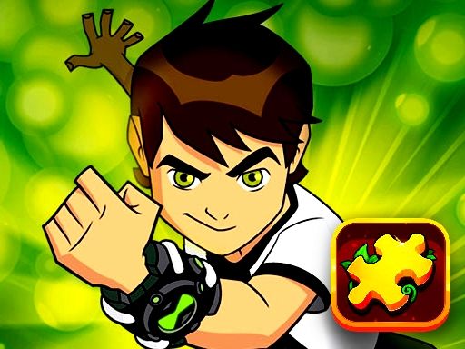Ben 10 Puzzle Challenge - browser game screenshot