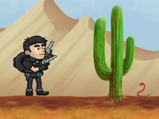 Survive the Desert - browser game screenshot