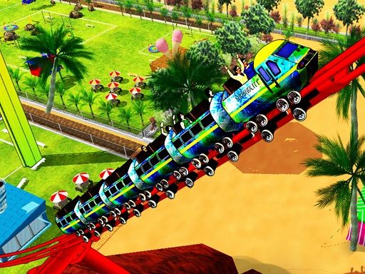Roller Coaster Sim 2022 - browser game screenshot