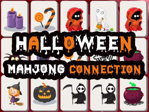 Halloween Mahjong Connection - browser game screenshot