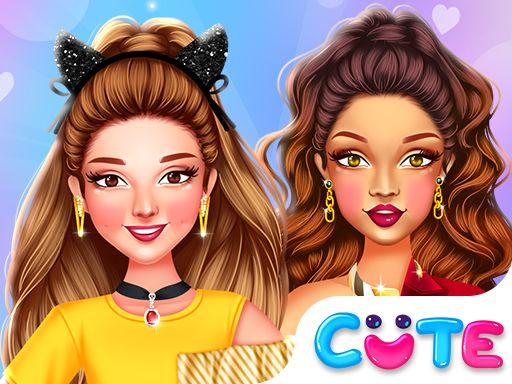 Half And Half Celebrity Style - browser game screenshot