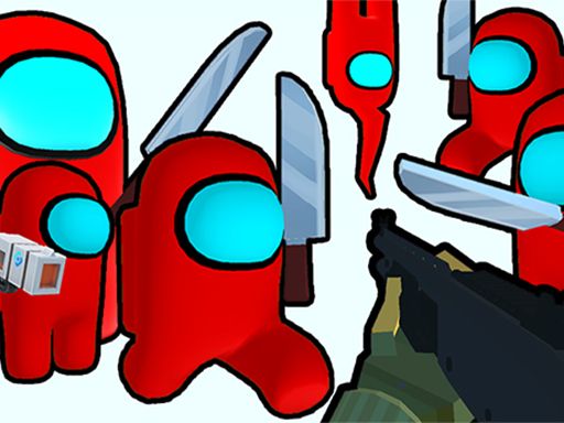 Among Us Shooter - Kill All Traitors - browser game screenshot