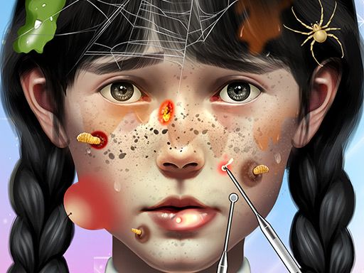 Crazy Makeover Salon - browser game screenshot
