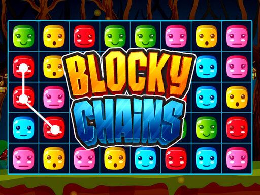 Blocky Chains - browser game screenshot