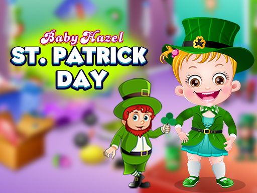 Baby Hazel St.Patricks Day - browser game screenshot