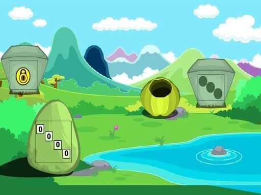 Grassy Mountain Escape - browser game screenshot