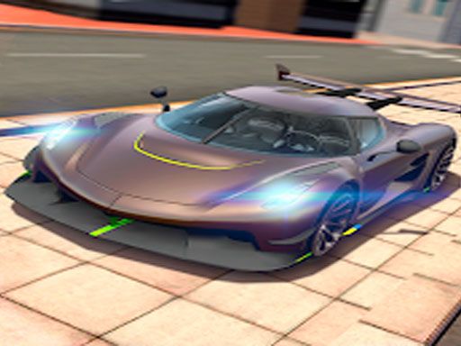 Crazy Car Driving City 3D - browser game screenshot