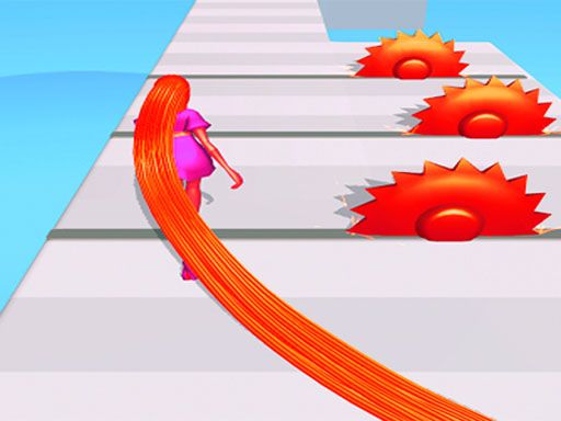 Hair Challenge 3D - browser game screenshot