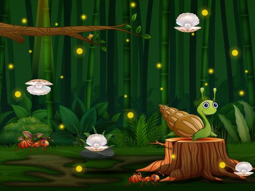 Snail Run - browser game screenshot