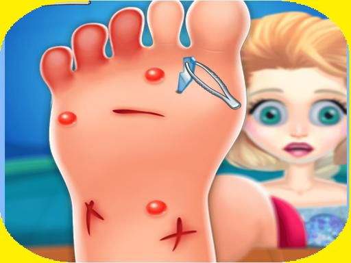 Foot Doctor Clinic - Feet Care - browser game screenshot