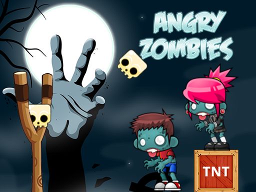 Angry Zombies - browser game screenshot