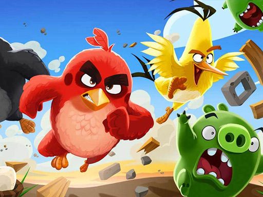 Angry Birds Jigsaw Puzzle Collection - browser game screenshot
