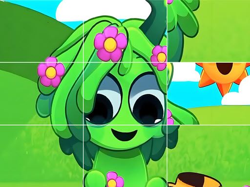 Sprunki Incredibox Slide Puzzle - browser game screenshot