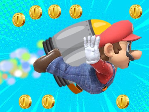 Mario Dash JetPack - browser game screenshot