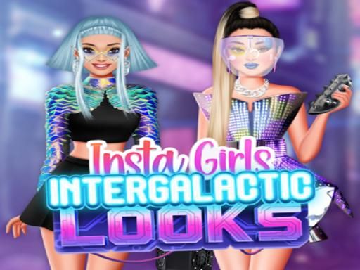 Insta Girls Intergalactic Looks - browser game screenshot