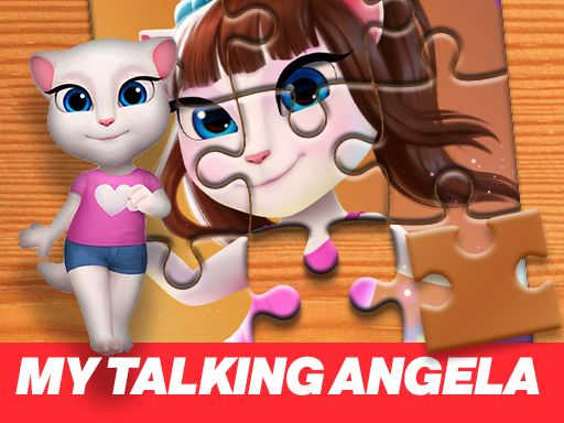 My Talking Angela Jigsaw Puzzle My Talking Angela Jigsaw Puzzle - browser game screenshot