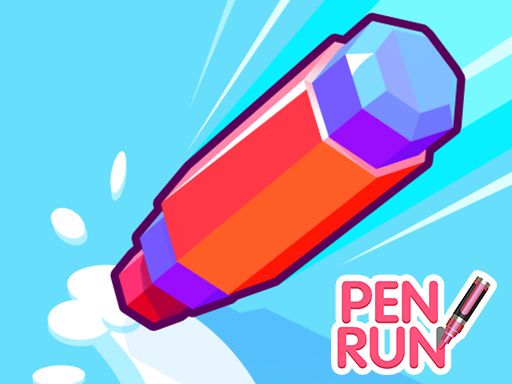 PEN RUN - browser game screenshot