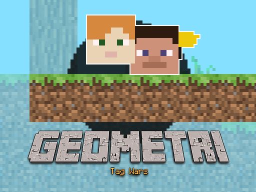 Geometri Tag Wars - browser game screenshot