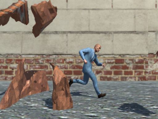 Punch The Wall Game - browser game screenshot