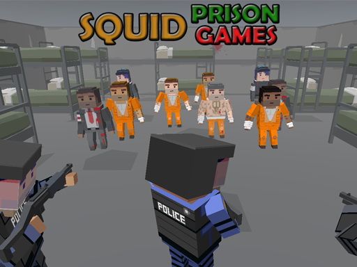 Squid Prison Games - browser game screenshot