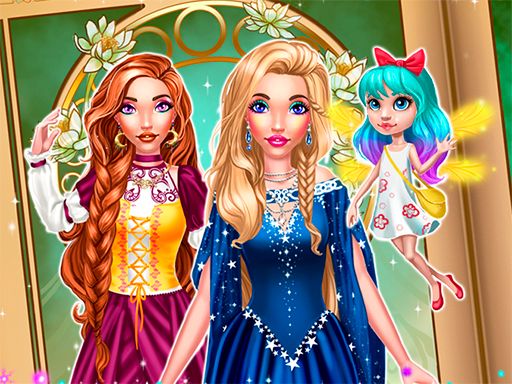 Magic Fairy Tale Princess Game - browser game screenshot