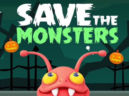 SAVE THE MONSTERS - browser game screenshot