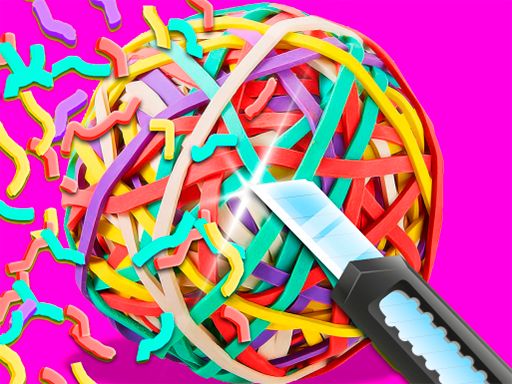 Rubber Band Slice - browser game screenshot