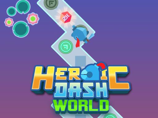 Heroic Dash World - browser game screenshot