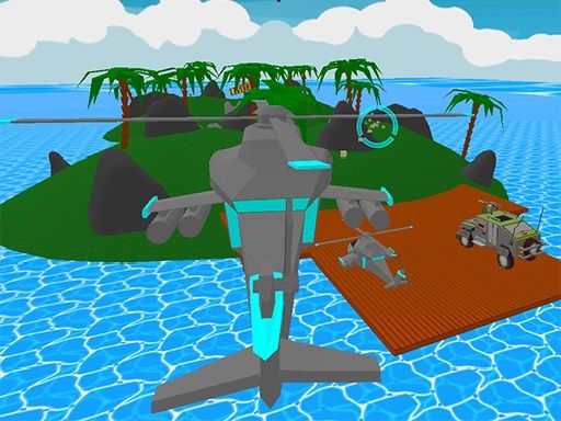 Original Blocky Combat Swat Storm Desert 2022 - browser game screenshot