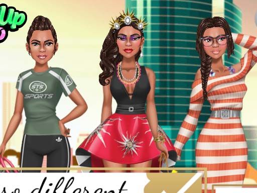 She is so Different - browser game screenshot