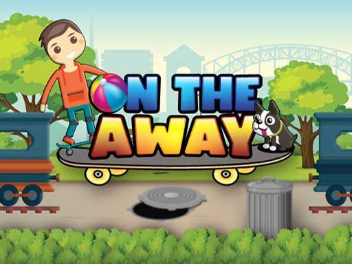 On The Away: Flippy Adventure Epic Skater - browser game screenshot