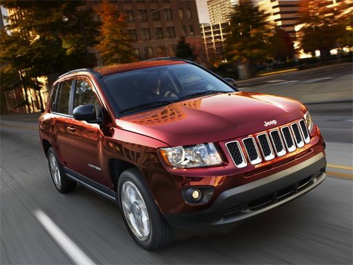 Jeep Compass Puzzle - browser game screenshot