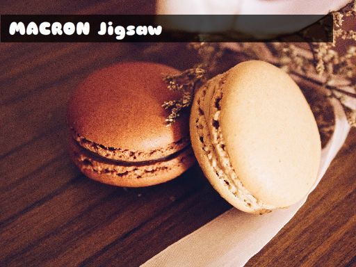 Macroon Jigsaw - browser game screenshot