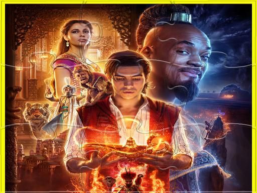 Disney Aladdin Match3 Puzzle Disney Aladdin Match3 Puzzle - browser game screenshot