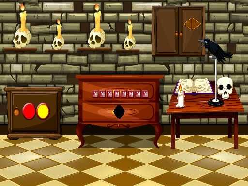 Halloween Party Escape - browser game screenshot