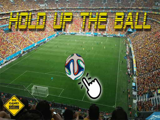 Hold up the Ball - browser game screenshot