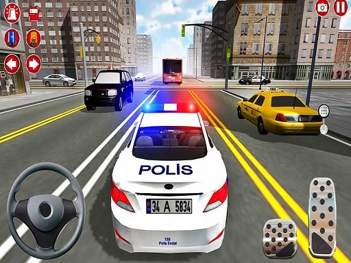 American Police Suv Driving: Car Games 2022 - browser game screenshot