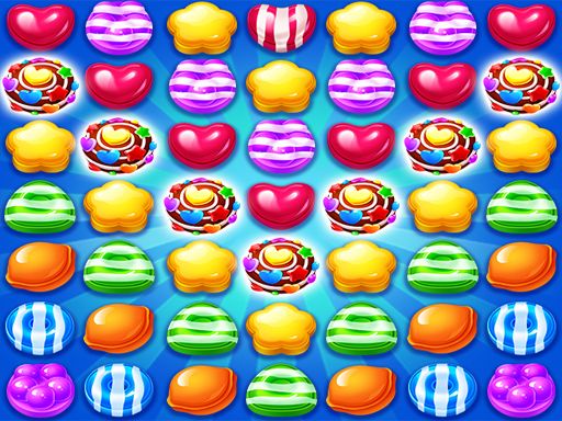 Candy Sweet Garden - browser game screenshot
