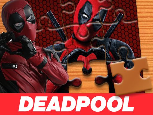 Deadpool Jigsaw Puzzle Deadpool Jigsaw Puzzle - browser game screenshot