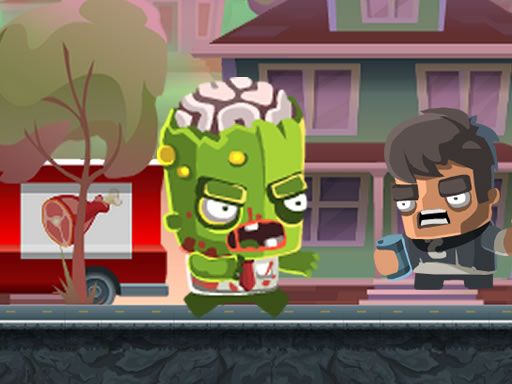 Surviving the Zombies - browser game screenshot