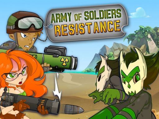 Army of Soldiers : Resistance - browser game screenshot