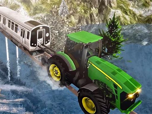 Heavy Duty Tractor Pull - browser game screenshot