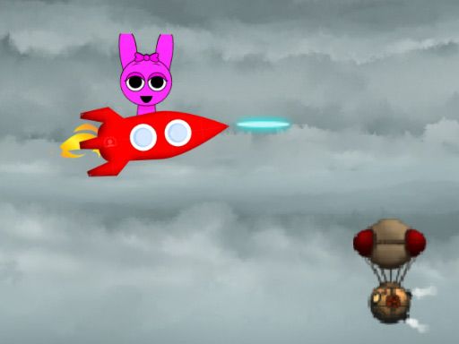 Sprunki ShootFly - browser game screenshot
