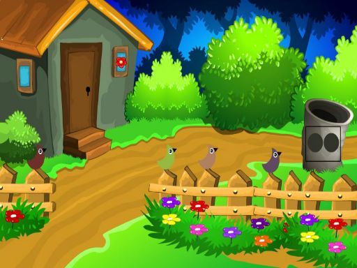 Colourful Garden Escape - browser game screenshot