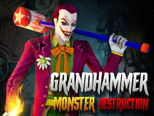GRAND HAMMER MONSTER DESTRUCTION - browser game screenshot