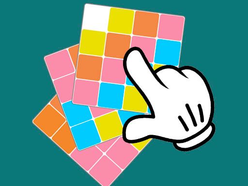 Sliding puzzle. Get the pattern - browser game screenshot
