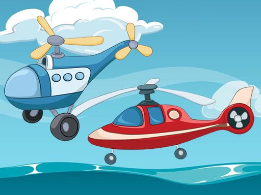 Funny Helicopter Memory Funny Helicopter Memory - browser game screenshot